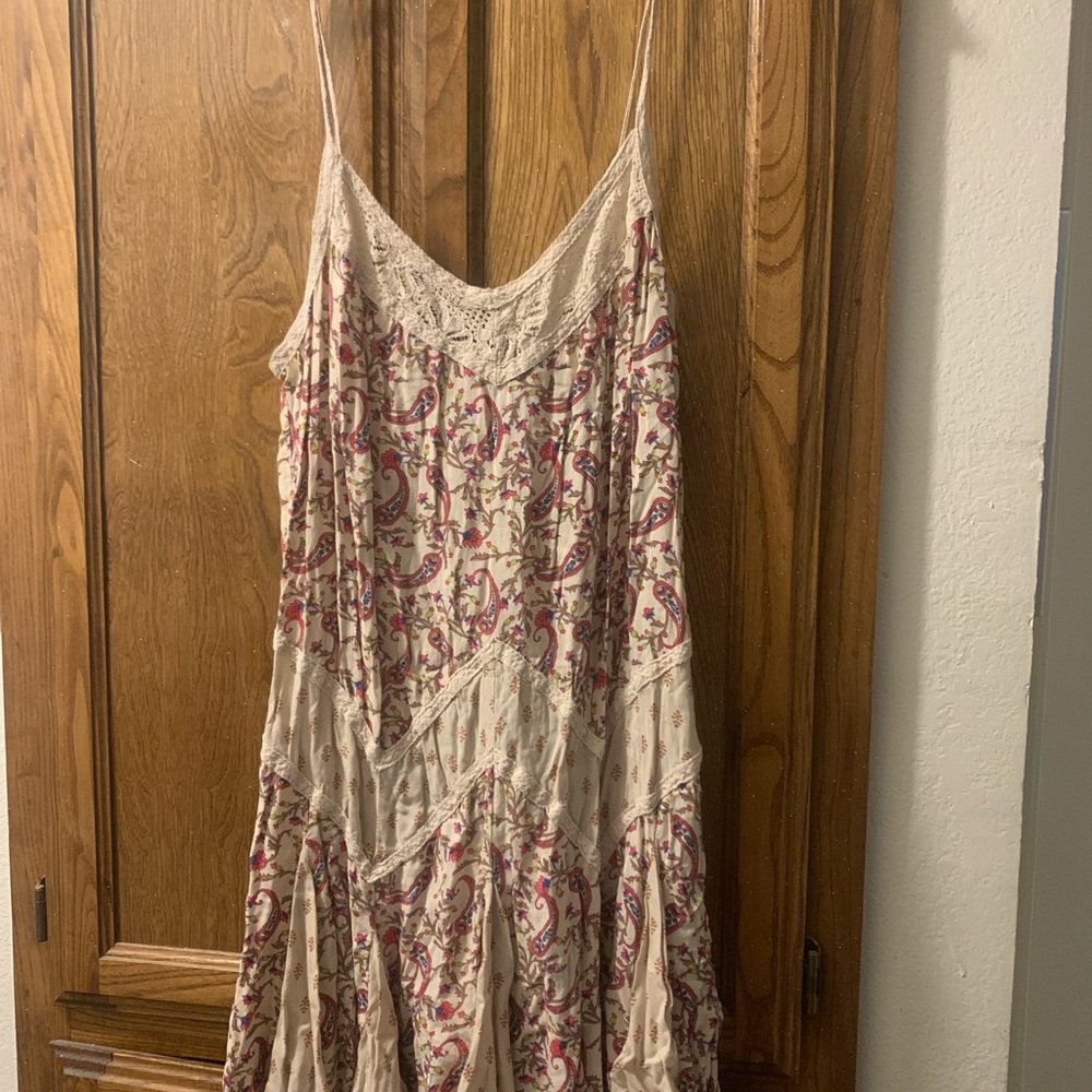 Paisley Print Dress - Large